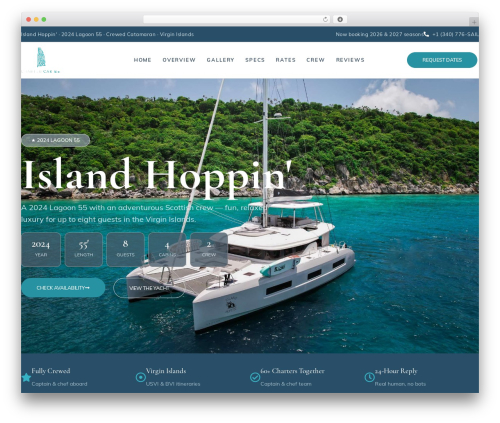 Yacht cya WordPress plugin - charterislandhoppin.com