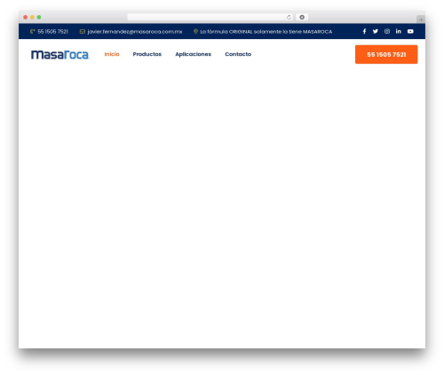 Theme WordPress Dustrix - masaroca.com.mx