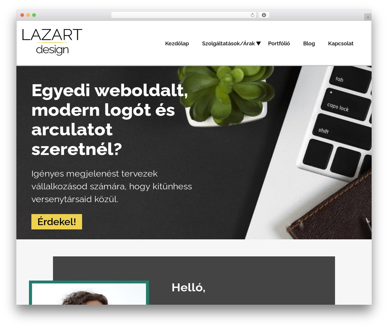 WordPress theme Basic Theme - lazartdesign.hu