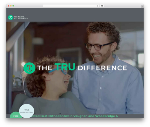 WordPress theme Duptronics - truortho.com
