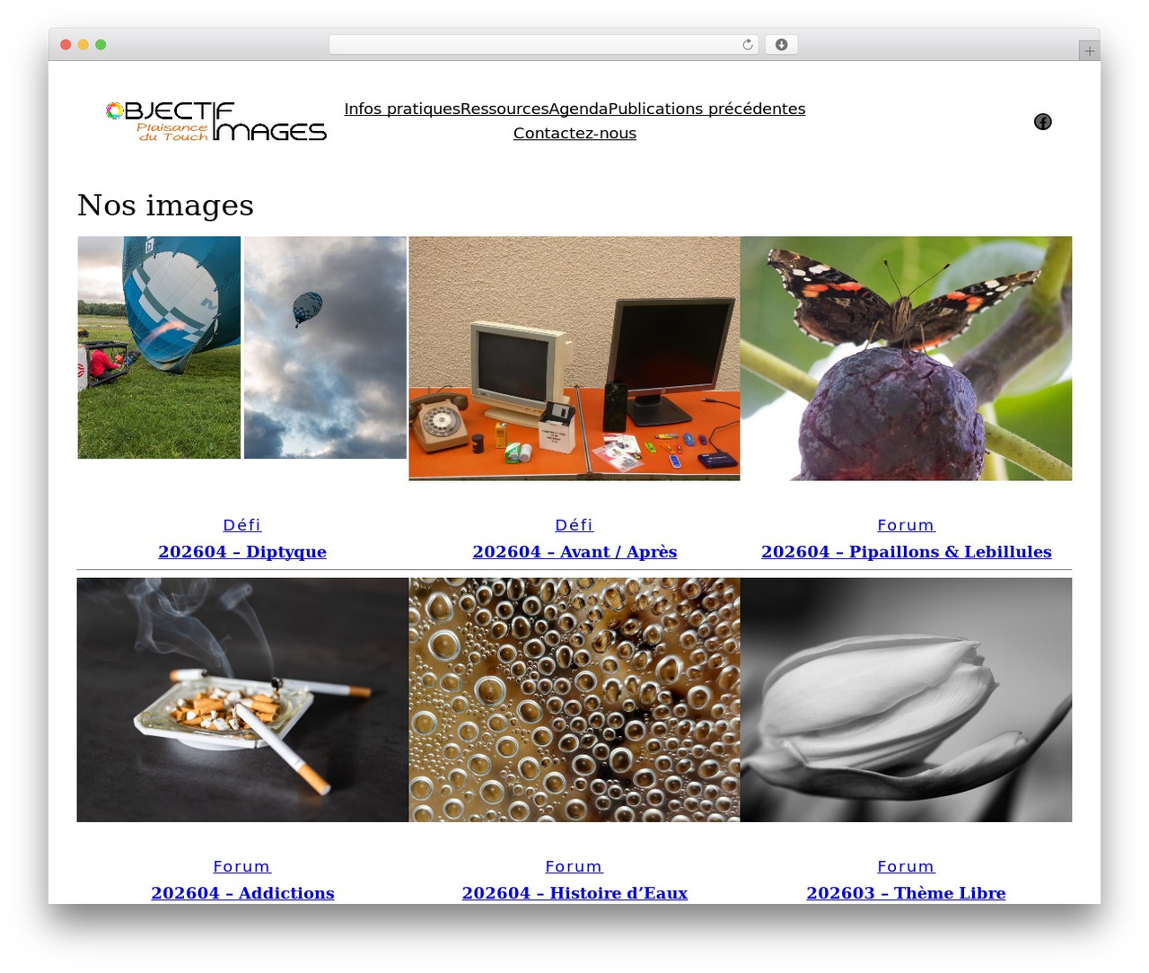 WordPress theme Ona - objectif-image-plaisance.fr