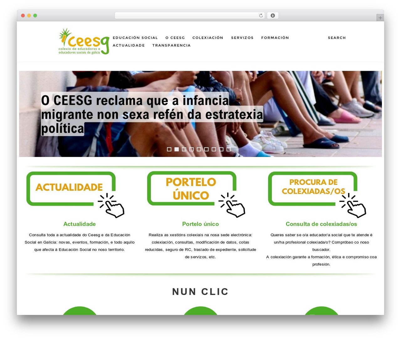 WP theme Definity - ceesg.gal WP theme Definity - ceesg.gal