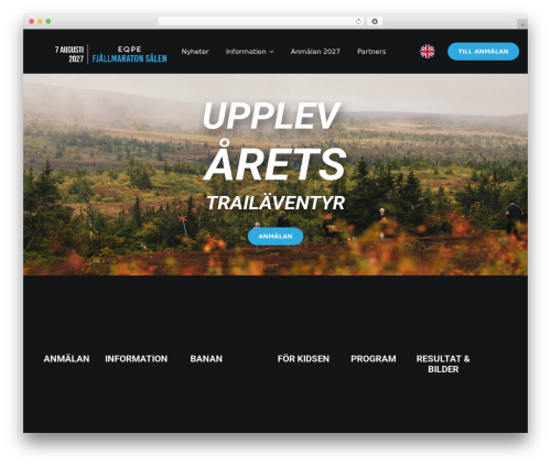 Breakdance Zero Theme WordPress theme - fjallmaratonsalen.se