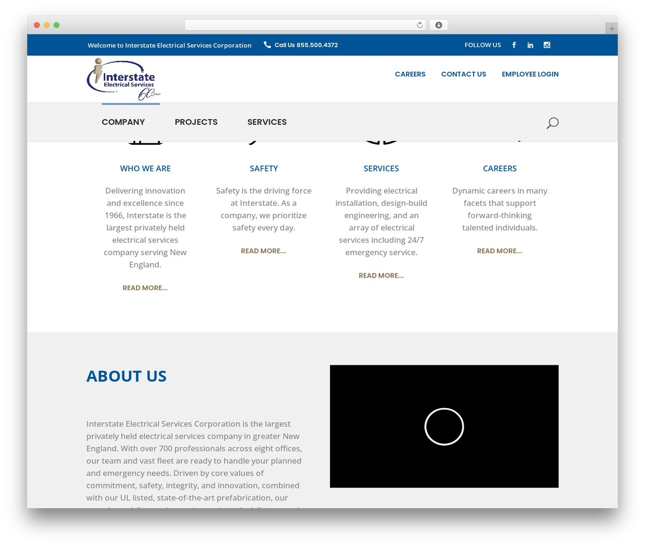 Cornerstone WordPress theme - iesc1.com