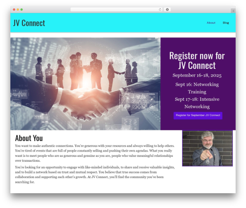 Crio premium WordPress plugin - jv-connect.com