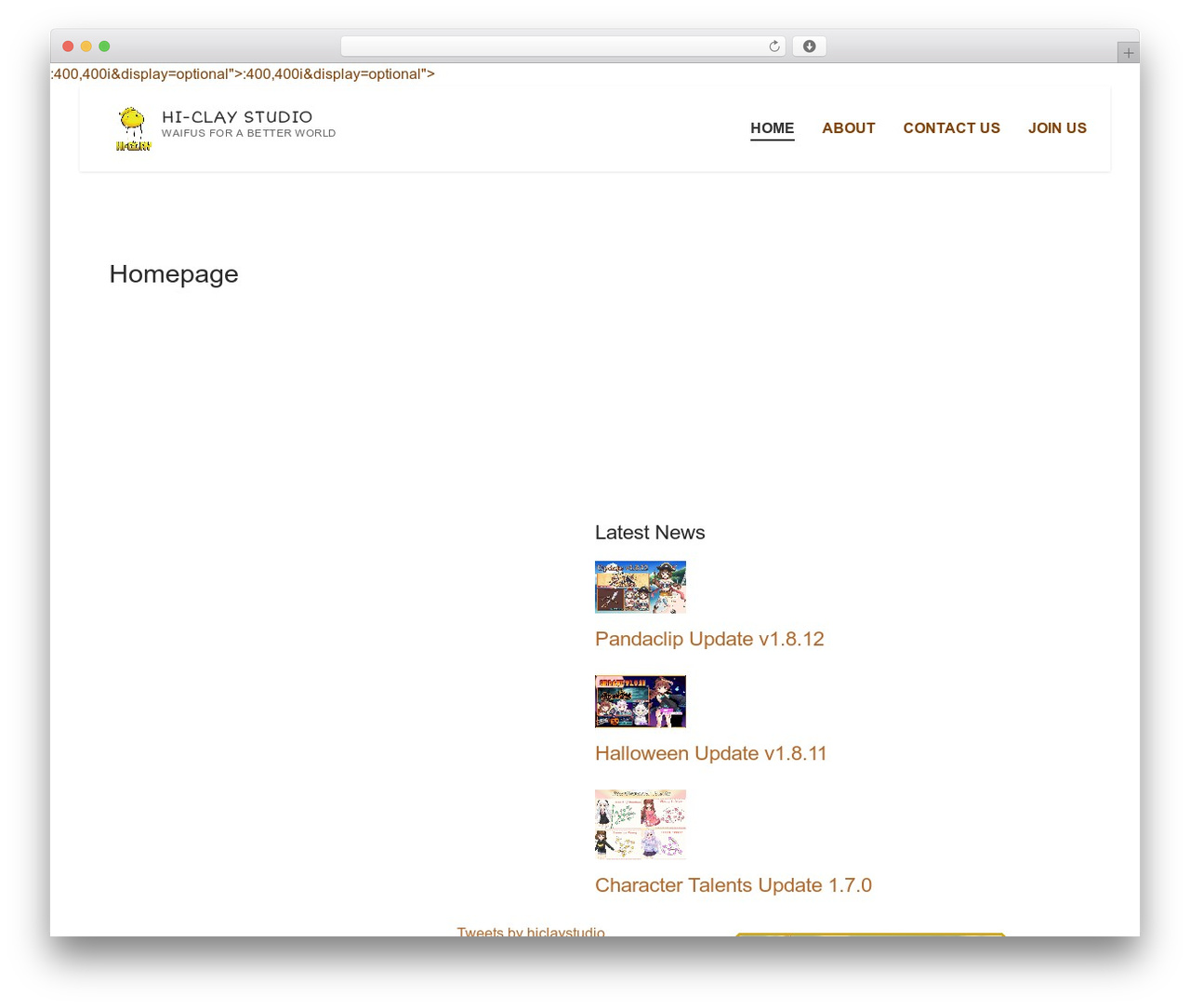 Customify WordPress theme - hi-clay.com