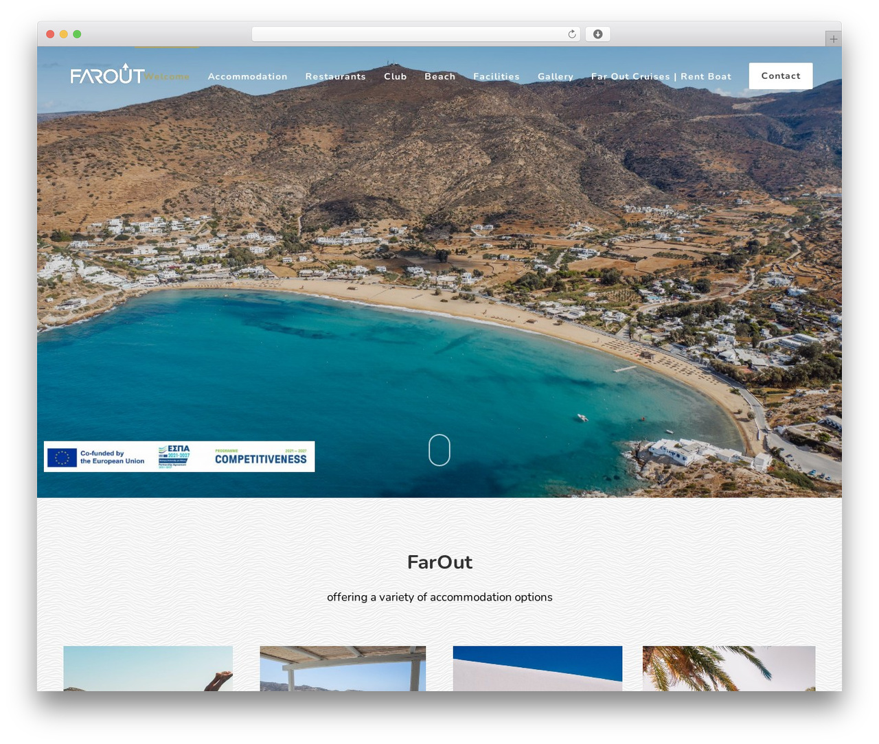 Engage WordPress theme - faroutclub.com