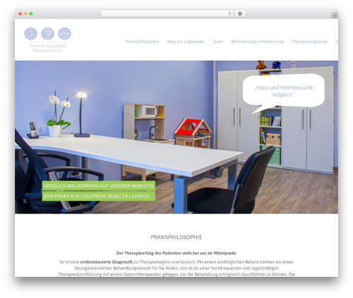 ideen.theme WordPress theme - logopaedie-in-dortmund.de