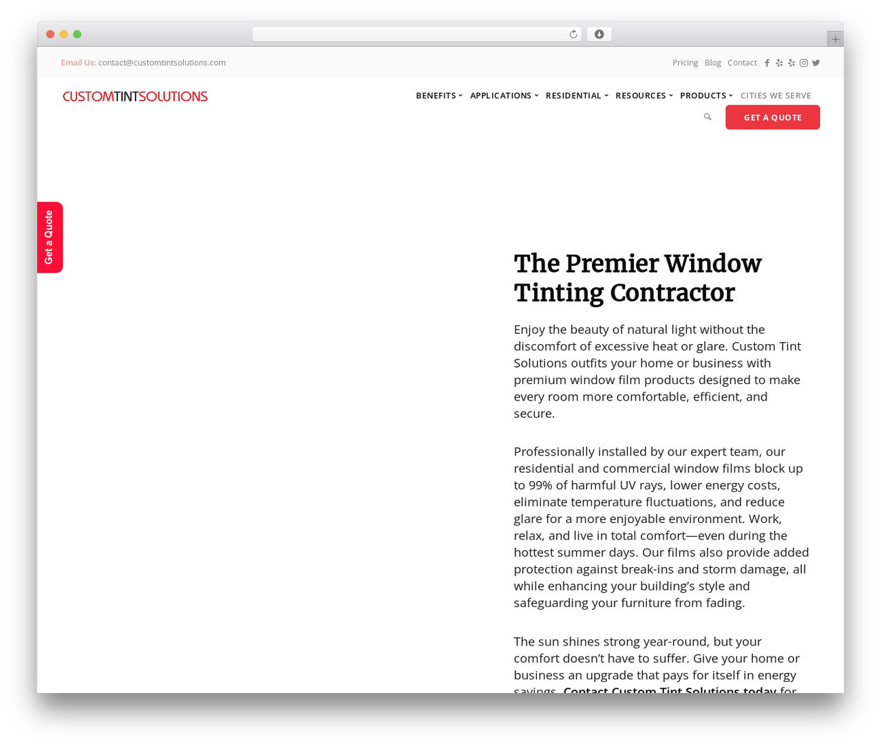Stack Child theme WordPress - customtintsolutions.com