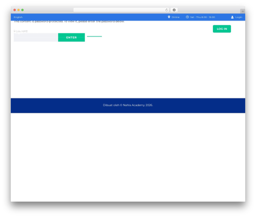 Webforia whatsapp chat WordPress plugin - nahlaacademy.com