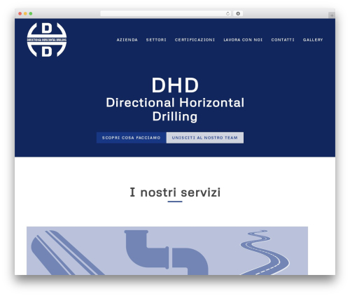 Theme WordPress DHD - dhdsrl.com