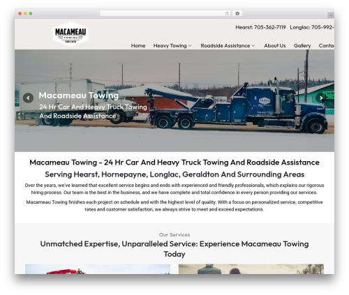 Theme WordPress Plumer - macameautowing.ca