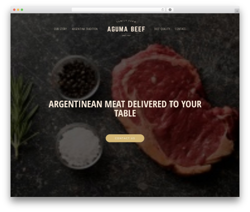 Uncode core WordPress plugin - agumabeef.com