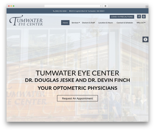 WordPress theme Parent Theme - tumwatereye.com