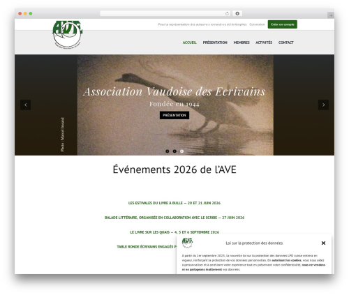 AVE WordPress theme - a-v-e.ch
