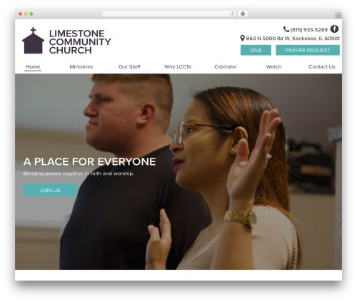 Interstellar WordPress theme - limestonecc.org