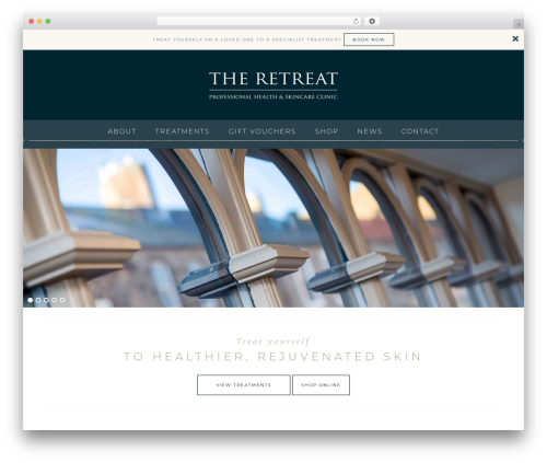 WordPress theme Refined Theme - theretreatberwick.co.uk