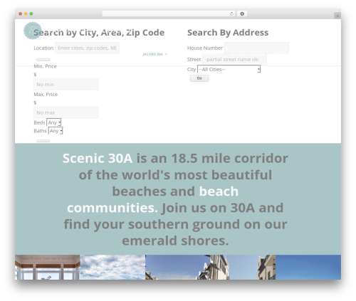 WordPress theme Create - jacobs30a.com