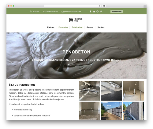 WordPress theme TheGem - www.penobetstil.rs