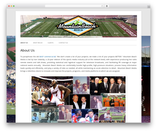 WP theme Tiny Forge - mountainbeachmedia.com