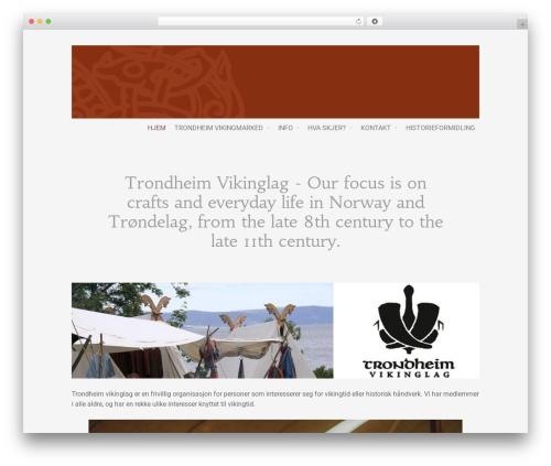 Illustrious theme WordPress - trondheimvikinglag.com/wordpress