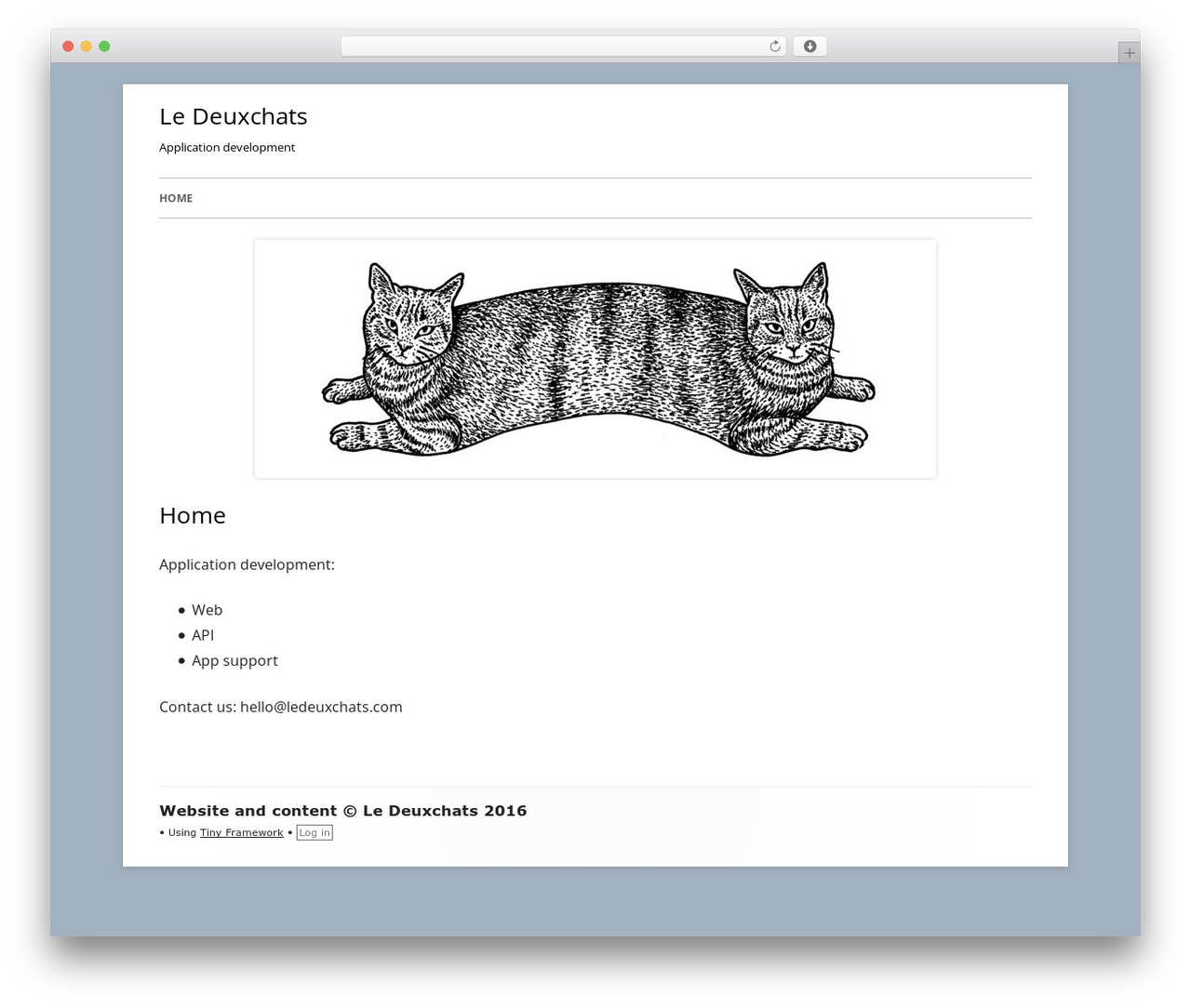 Tiny Framework free WordPress theme - ledeuxchats.com Tiny Framework free WordPress theme - ledeuxchats.com