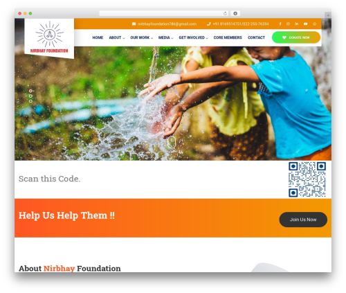 WordPress theme CreativeWavetTech - nirbhayfoundation.org