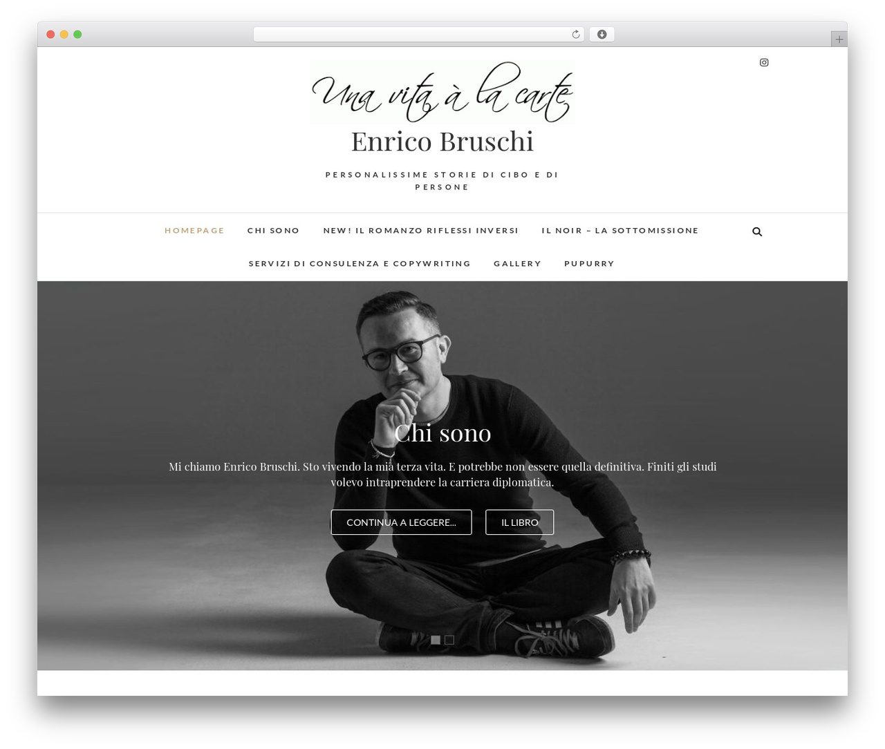 WordPress theme Edge - enricobruschi.com