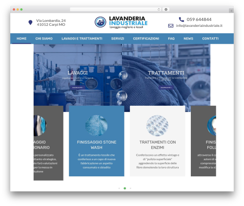 Laundry helper WordPress plugin - lavanderiaindustriale.it