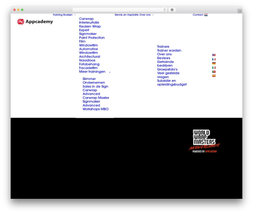 WP theme Uncode - www.appcademy.nl