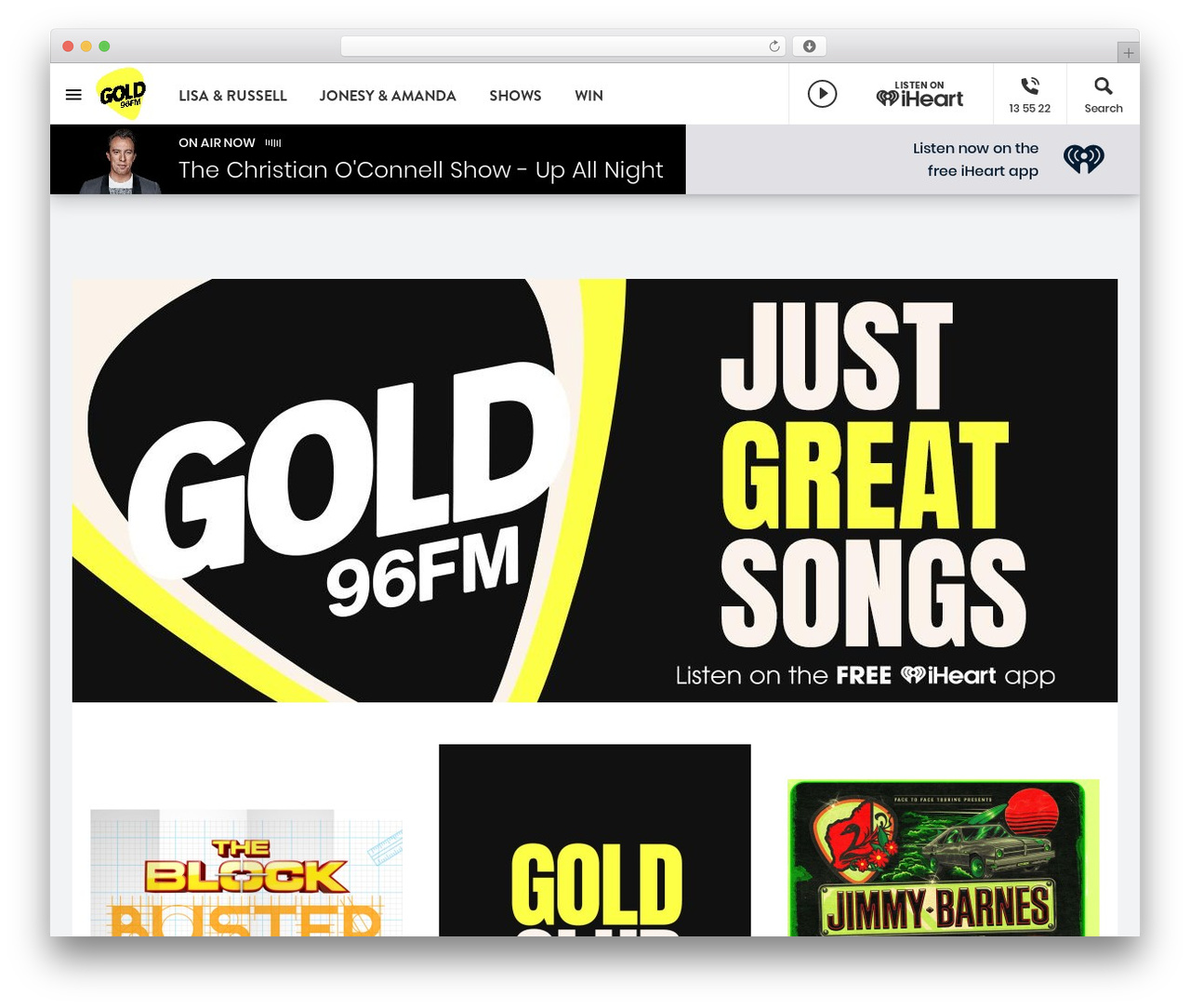 ARN Gold Network Rebrand theme WordPress - 96fm.com.au ARN Gold Network Rebrand theme WordPress - 96fm.com.au