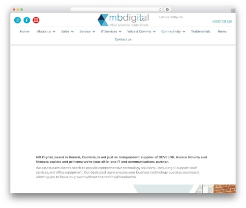 Beaver Builder Theme WordPress theme - mbdigital.co.uk