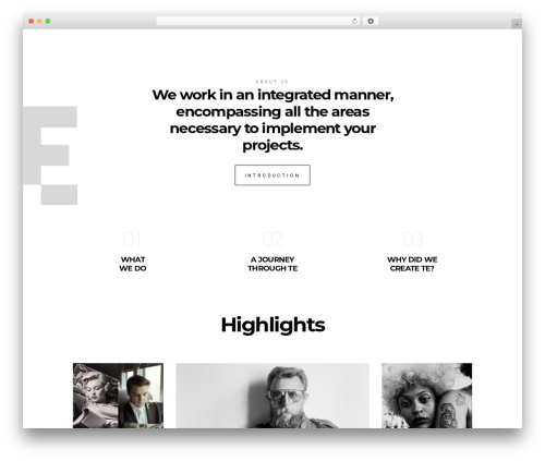 mane theme WordPress - terraesplendida.com