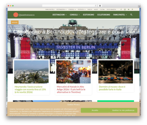 Newspaper theme WordPress - quantomanca.com