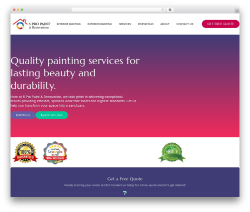 Workreap WordPress plugin - 5propaint.com