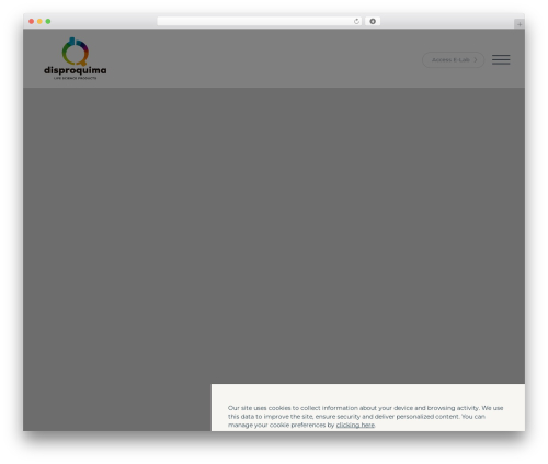 WordPress theme Code Barcelona - disproquima.com