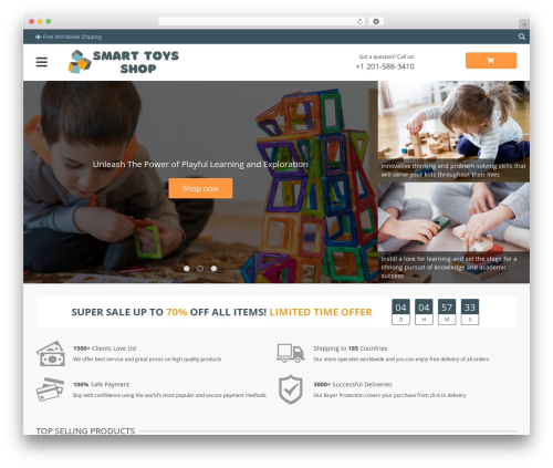 Alids WordPress plugin - smarttoysshop.com