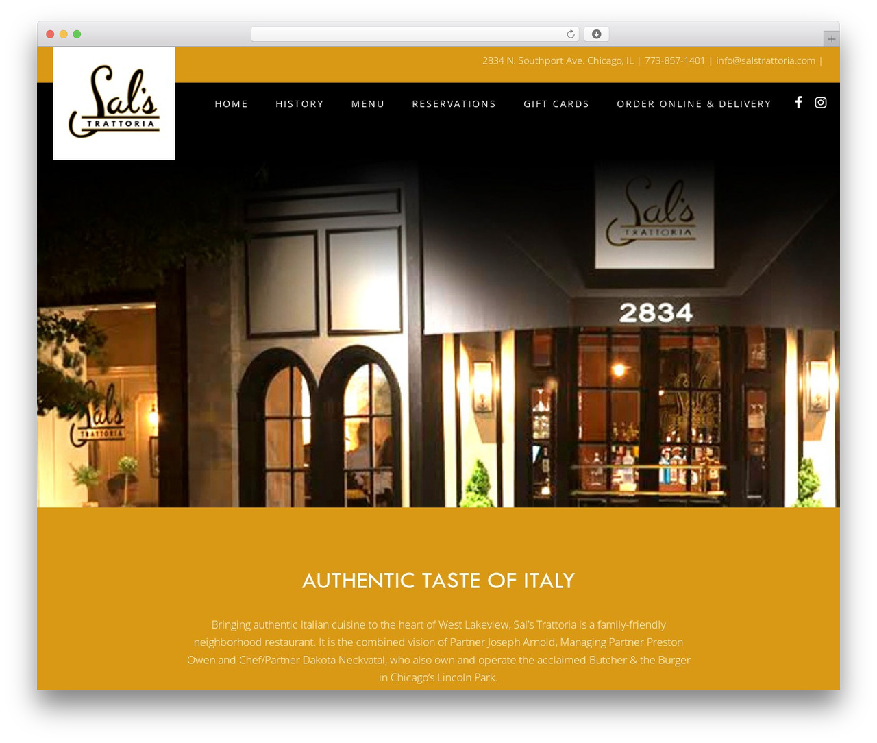 Lambda theme WordPress - salstrattoria.com Lambda theme WordPress - salstrattoria.com