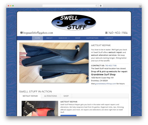 Maya Shop WordPress store theme - swell-stuff.com
