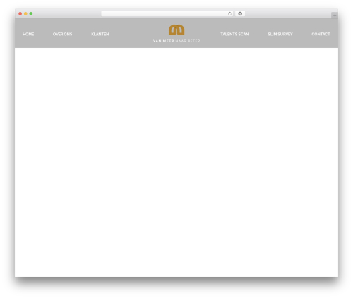 WordPress theme Andy - vanmeernaarbeter.com