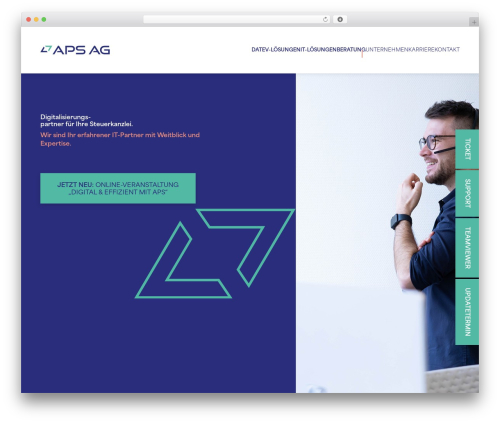 aps WordPress theme - aps.ag