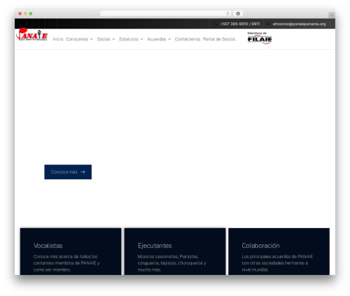 Keydesign framework WordPress plugin - panaiepanama.org