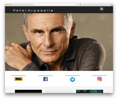 Optimizer PRO WordPress theme - peterarpesella.com