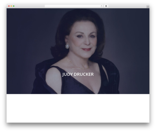 Theme WordPress Pluto - judydrucker.com