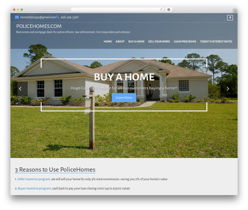 Business Prime Pro WordPress real estate - policehomes.com