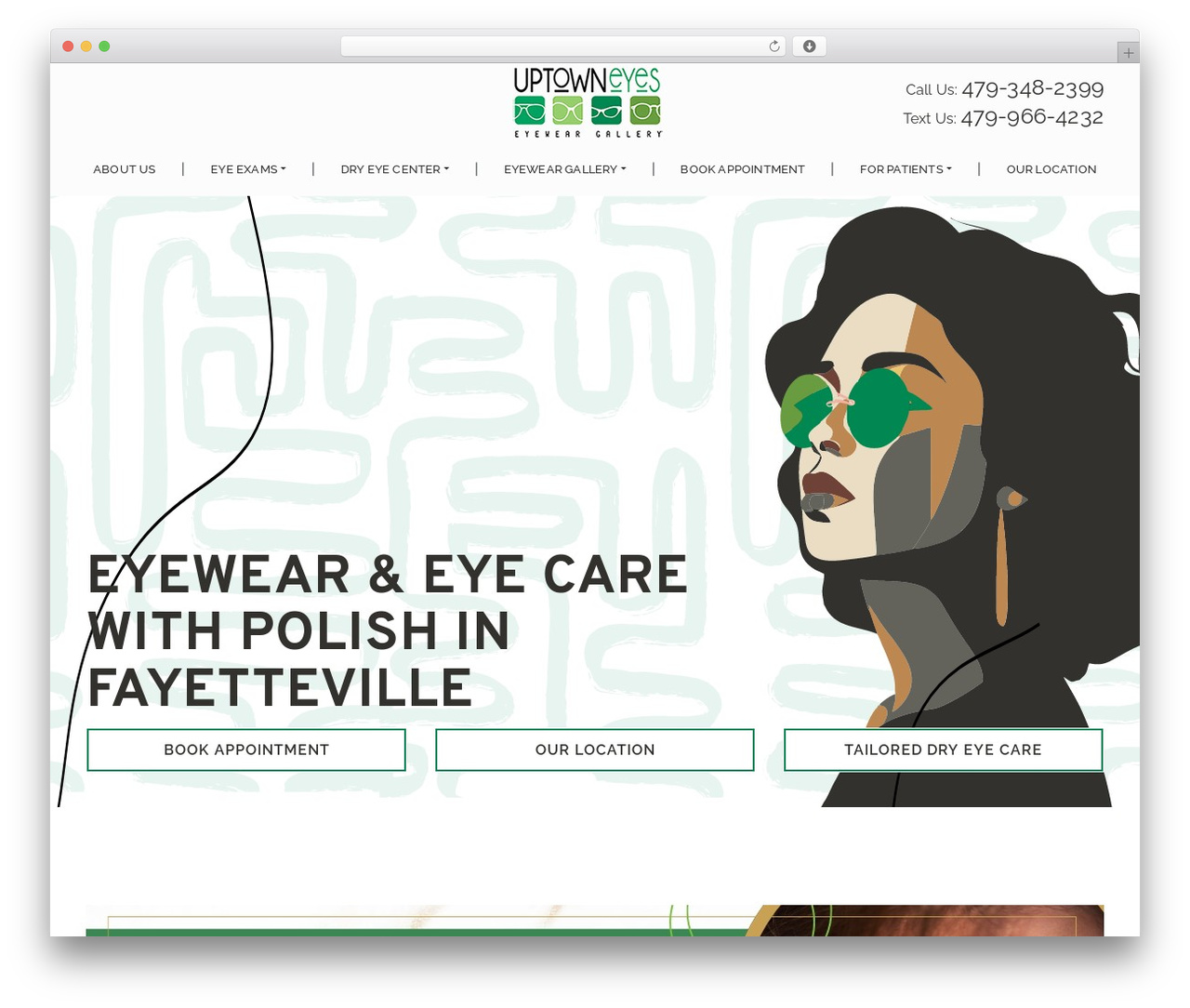 CustomStrap WordPress gallery theme - uptowneyesnwa.com