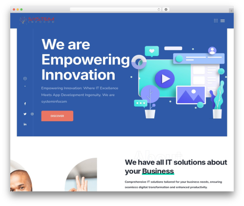 TechnUm theme WordPress - systeminfocom.com