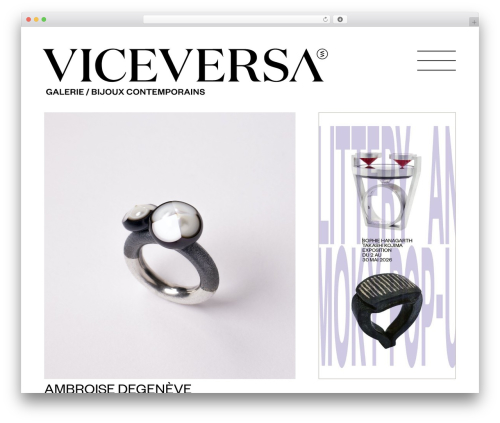 Viceversa WordPress theme - viceversa.ch