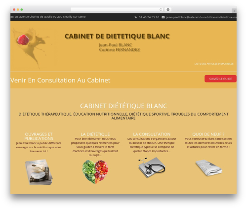 WordPress theme CassiumModality - cabinet-de-nutrition-et-dietetique.eu