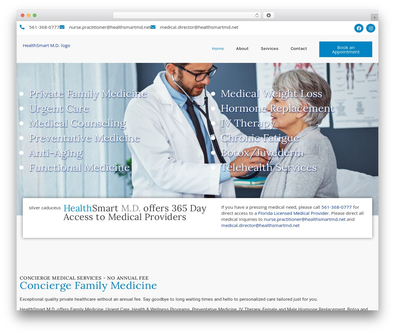 WP theme Hello Elementor - healthsmartmd.com